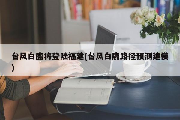 台风白鹿将登陆福建(台风白鹿路径预测建模) 第1张