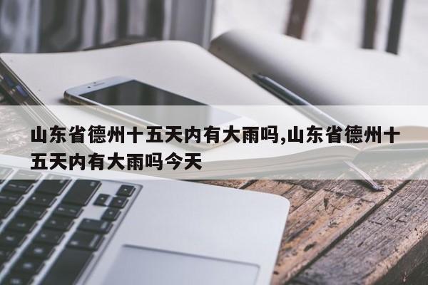 山东省德州十五天内有大雨吗,山东省德州十五天内有大雨吗今天 第1张