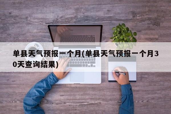 单县天气预报一个月(单县天气预报一个月30天查询结果) 第1张